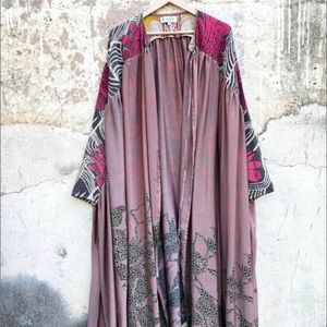 KB Fleetwood!! One of a kind ~ vintage silk sari body & vintage Kantha top